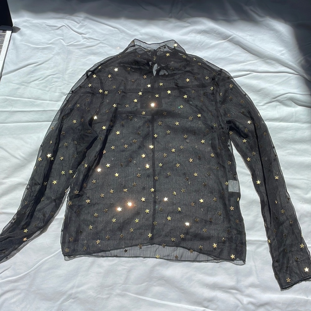 Zaful black star shirt